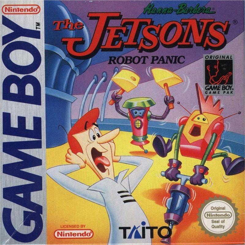 Jetsons: Robot Panic box art for GameBoy
